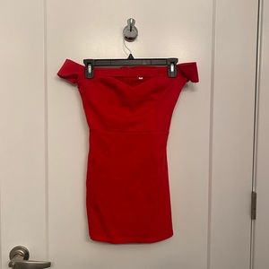 Superdown red dress